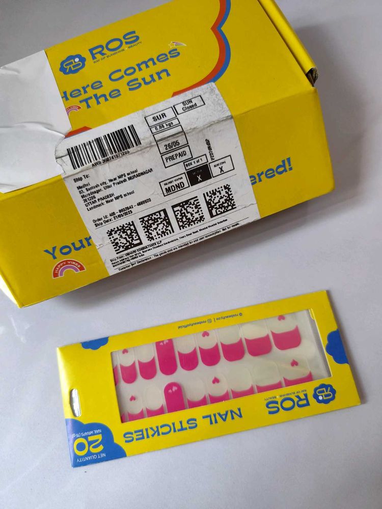 ROS Beauty Nail Stickies