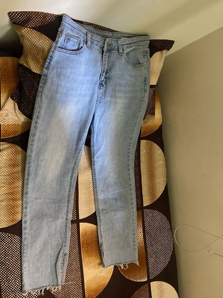 Light Wash Denim Jeans