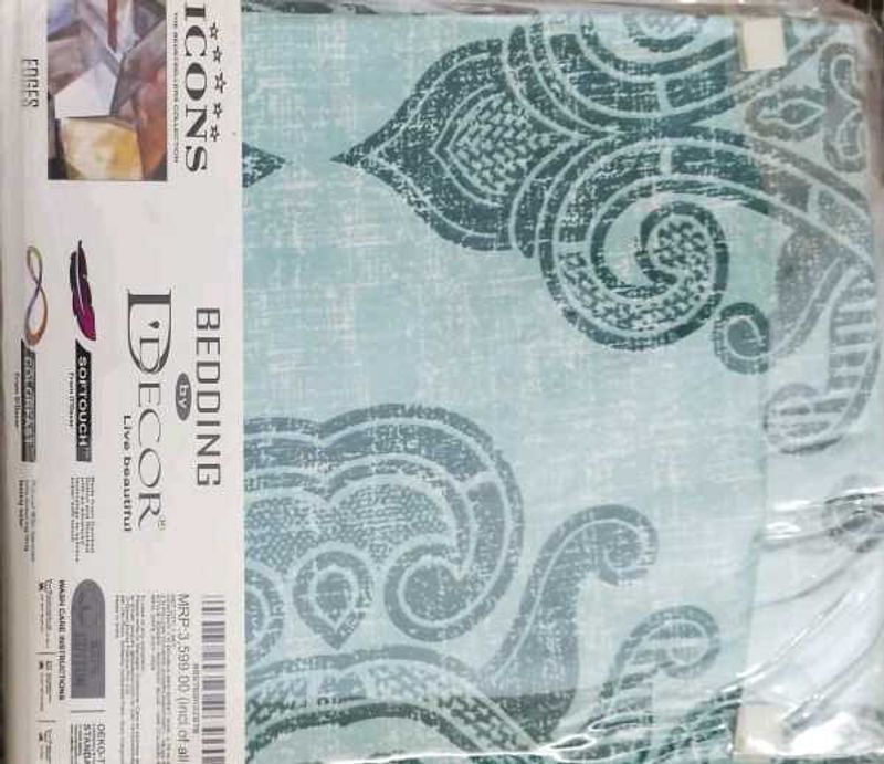 Combo Double Bed Sheet With Pillow Cover