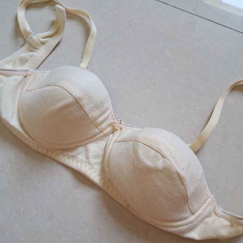 Comfortable Everyday padded Bra nude shade