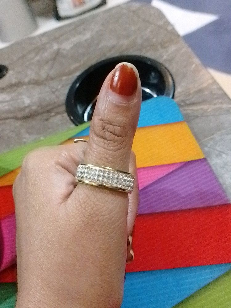 Diamond Studded Ring✅🔥