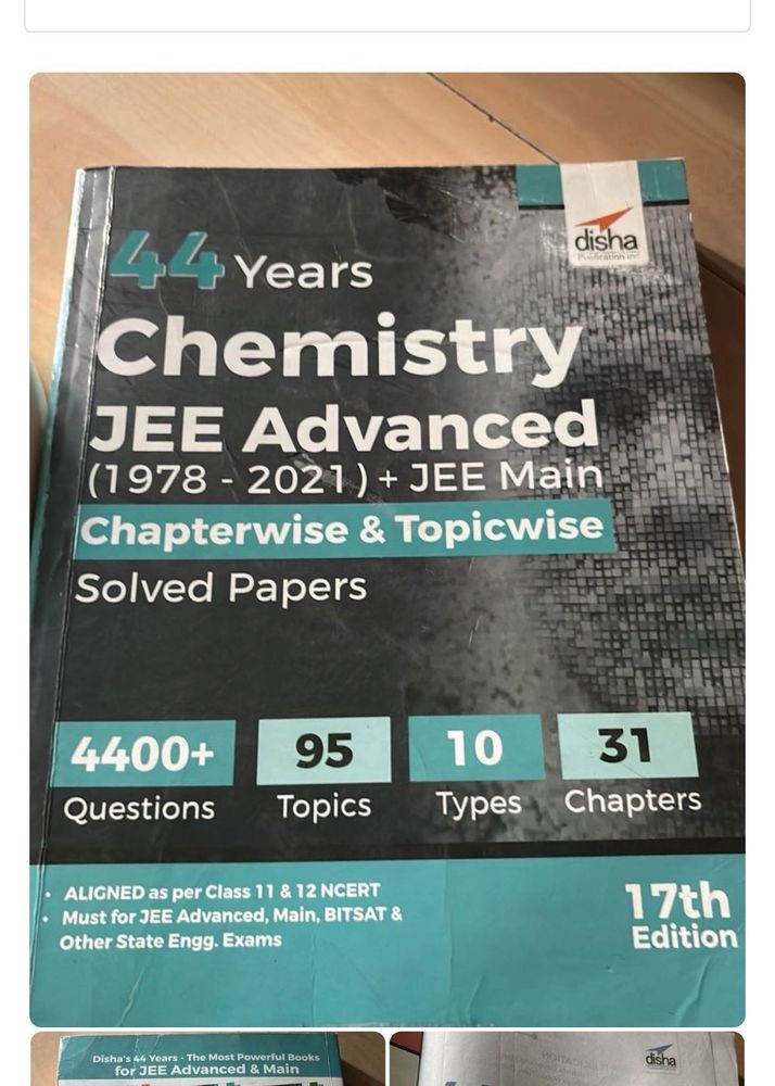 JEE Chemistry Solved Papers