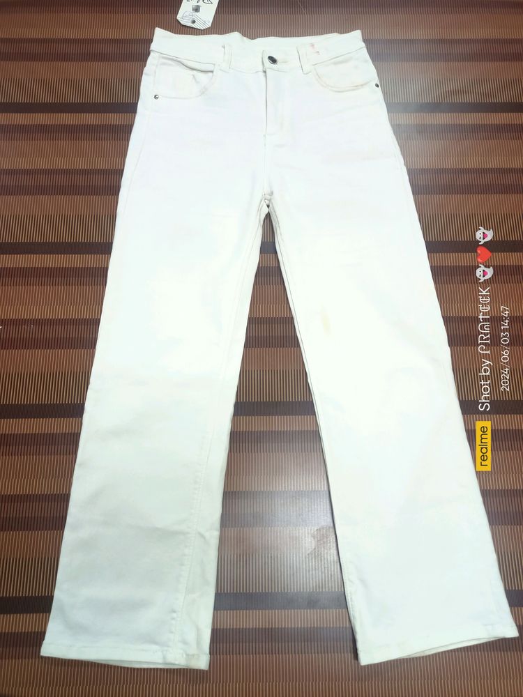 (J-43) 28 Size Straight Denim Jeans