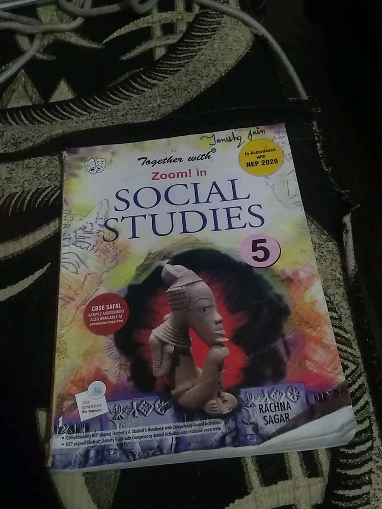 Social Science Book Best Condition CBSE Class 5th