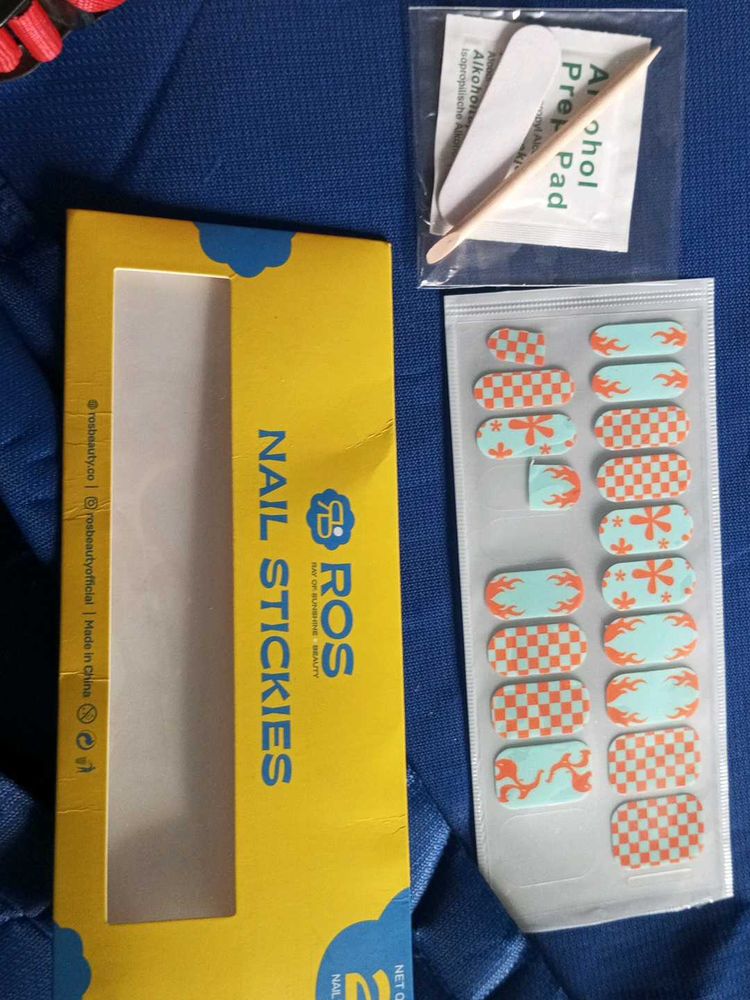 ROS Nail Stickers
