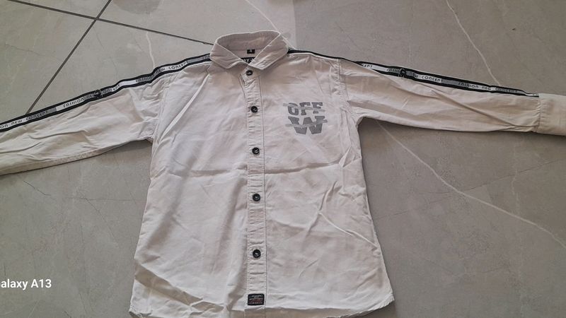 White Shirt For Kid