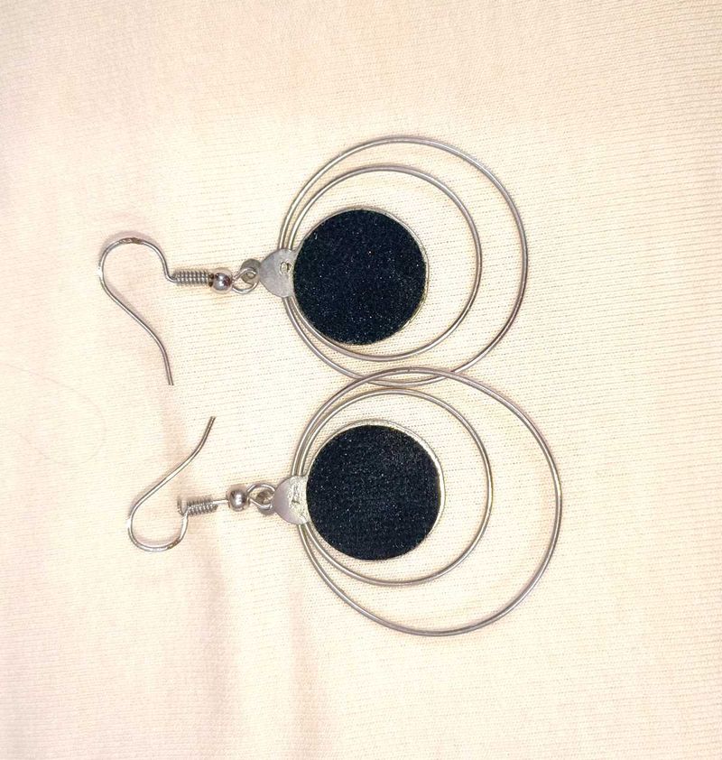 Circle Drop Earrings