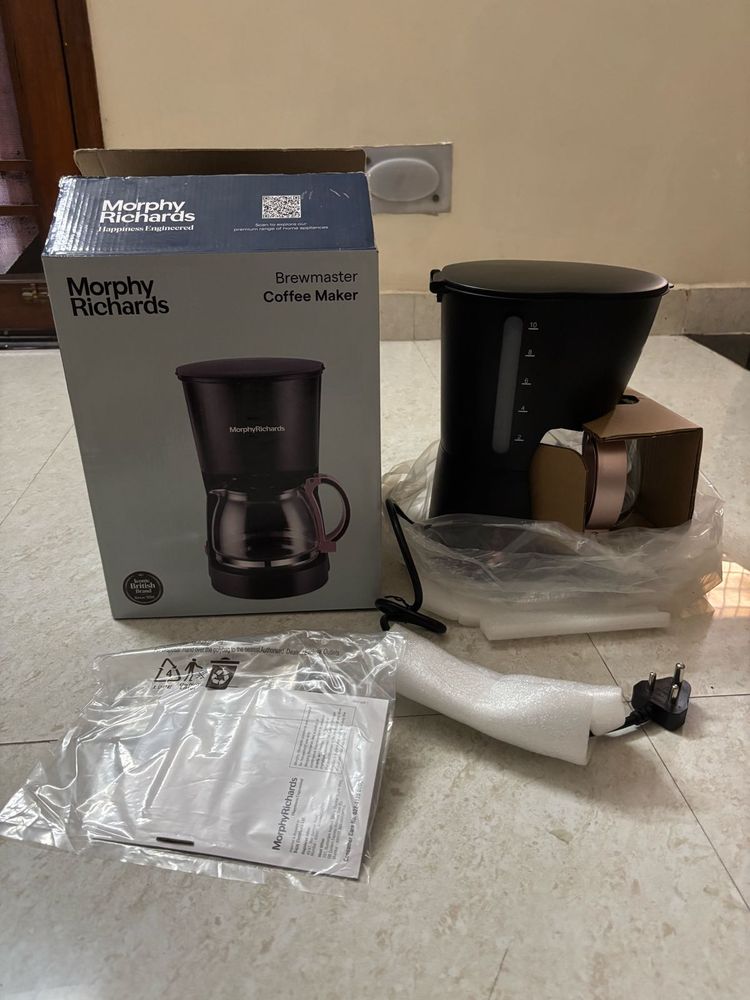 🆕Morphy Richards BREWMASTER Coffee Maker
