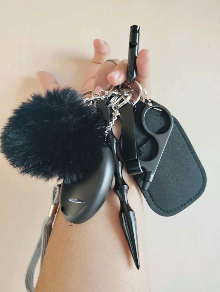 Women Self defense keychain