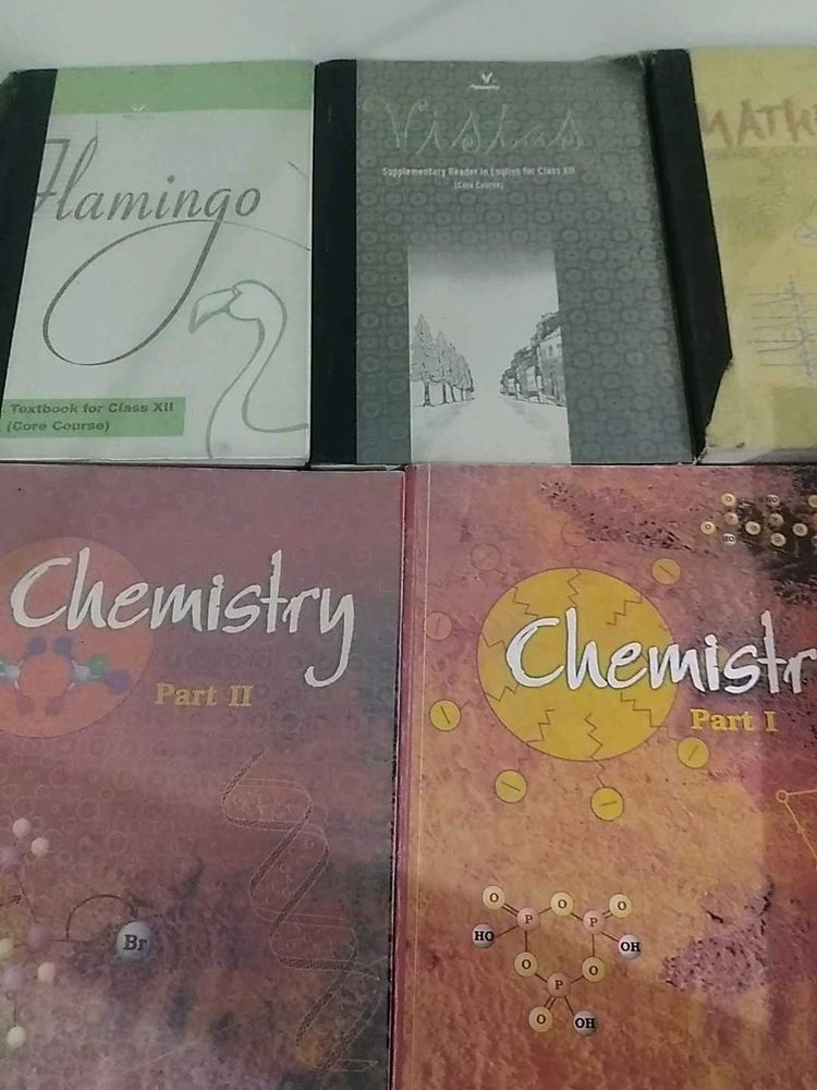 Class 12 Ncert- English And Chemistry Both Parts