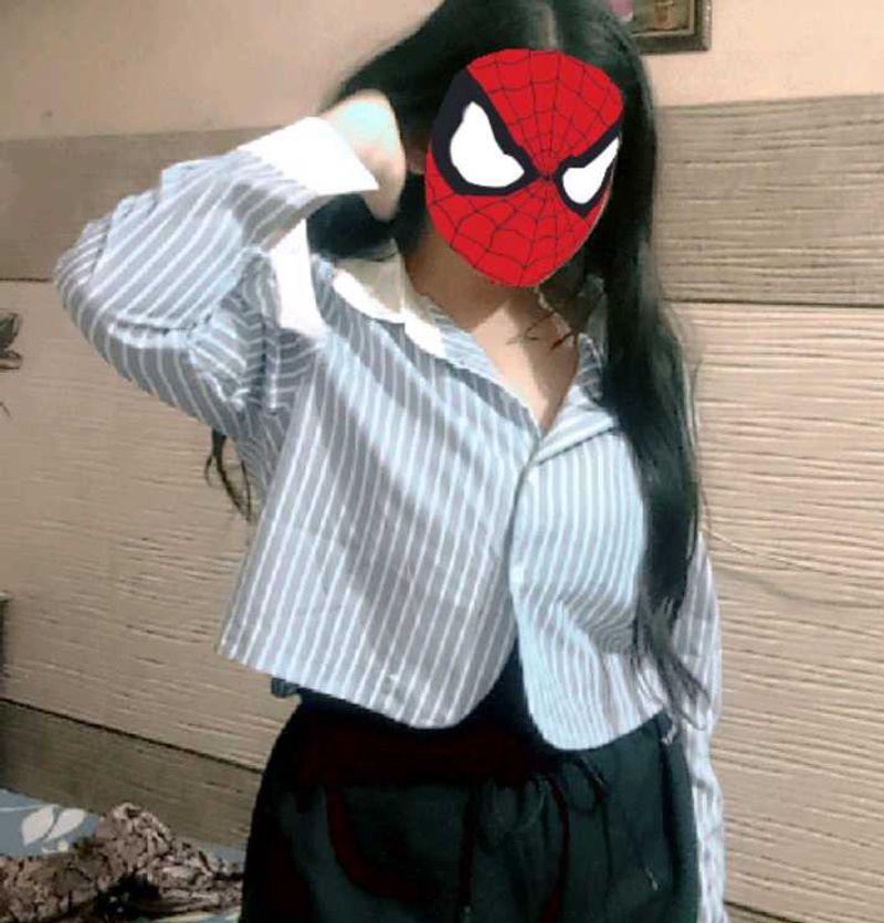 Formal Crop Shirt