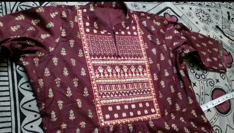 Elegant Embroidered Kurta