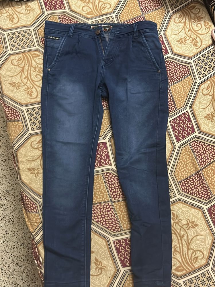 The Dark Denim Blue Jeans