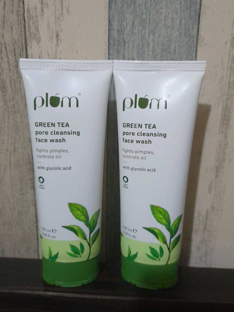 Plum Green Tea Face Wash Pack Of 2