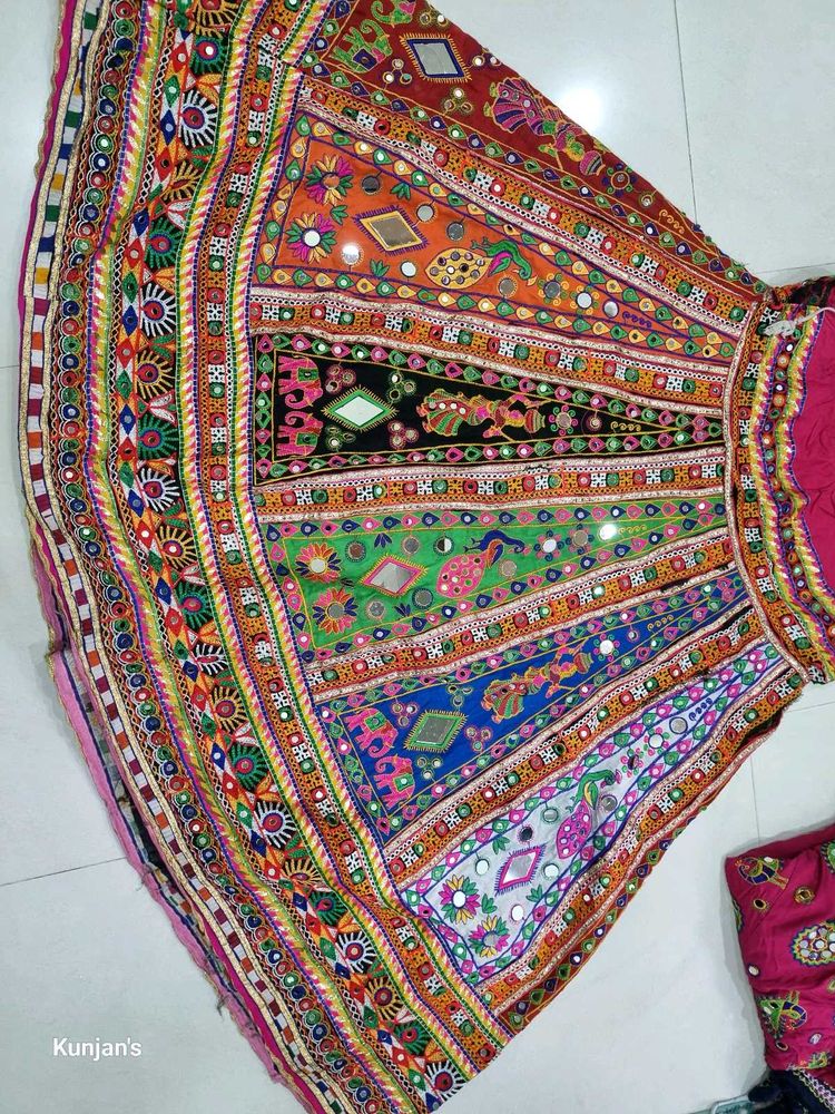 Navratri Multi Colour Chaniya Choli With Dupatta