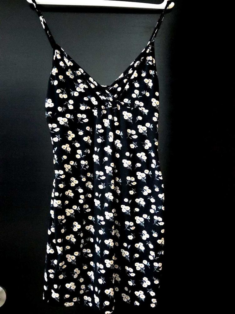 Floral Print Mini Dress