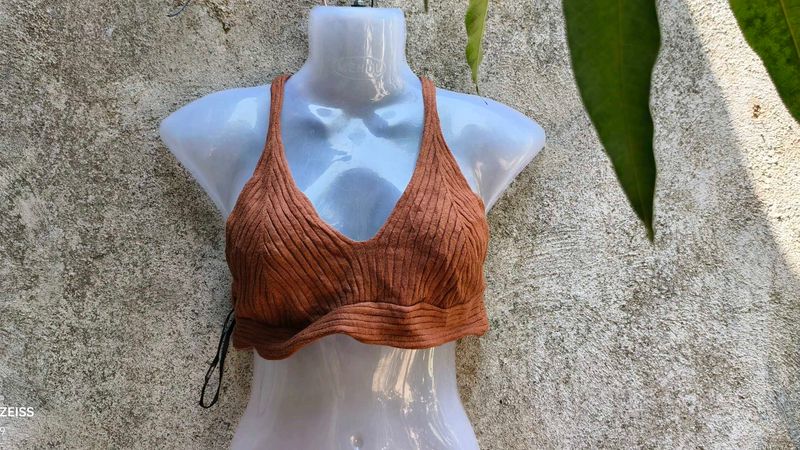 I. SEXY BROWN BRALETTE
