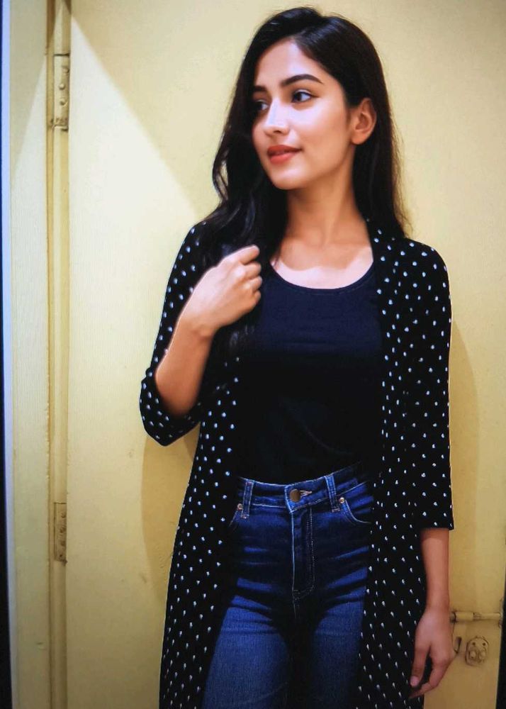 Polka Dot Shrug