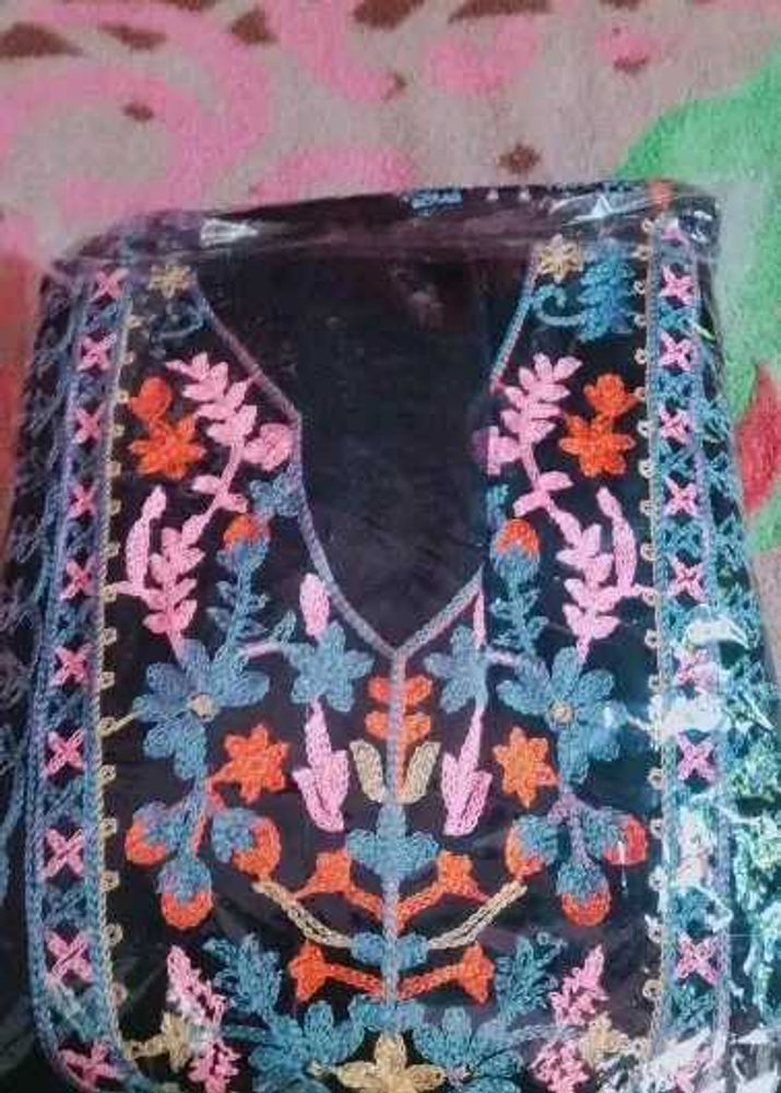 Designer Black Suit + Free Earrings