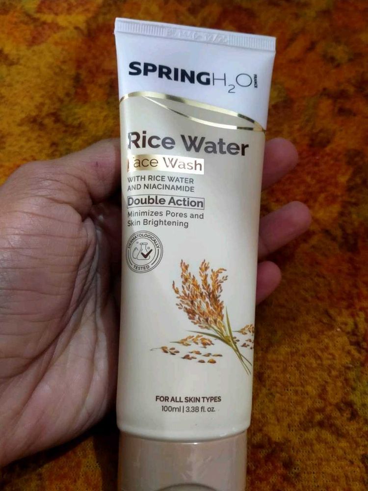 SpringH2O Rice Water Face Wash