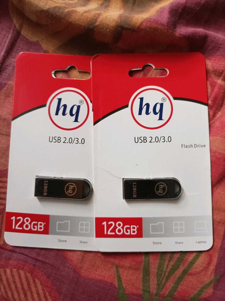 2 Combo Pendrive 128gb perdrive