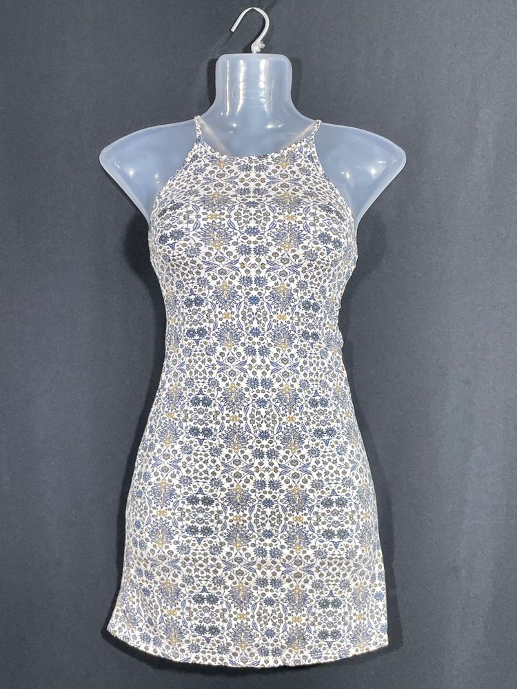 Forever 21 Women White Printed Top