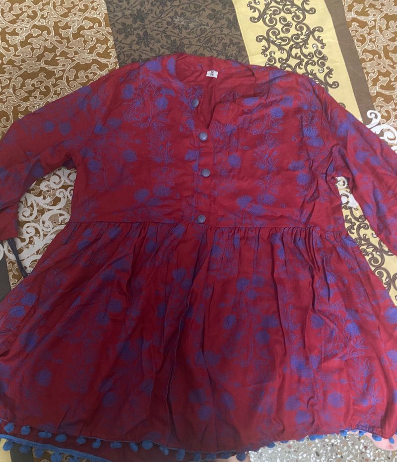 Peplum Style Top