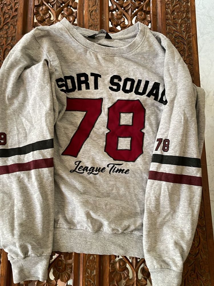 Max Sweatshirt Grey : Vacating Last Chance