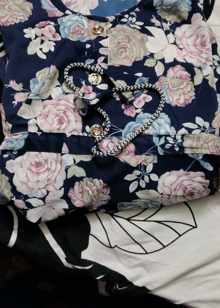 New Floral Print Top