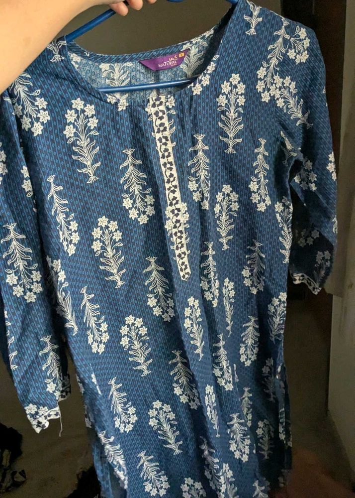 Floral Print Kurta