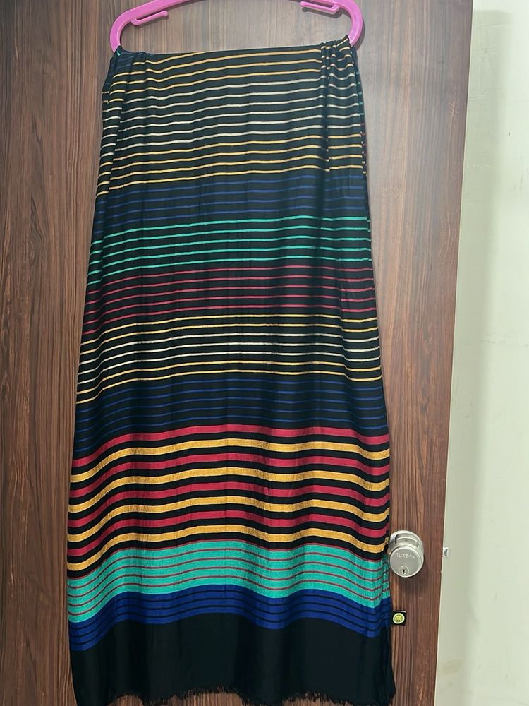 Colorful Striped Stole
