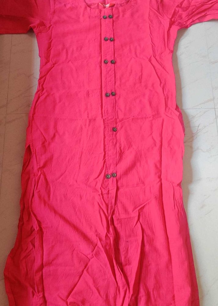 Pink Kurta