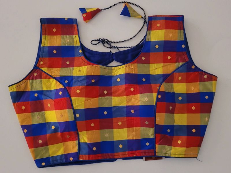 Multicolor Brand New Readymade Blouse