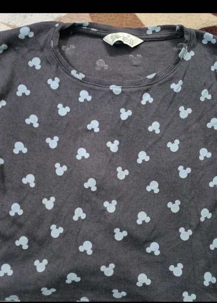 Selling Combo of 2 Micky printed tops