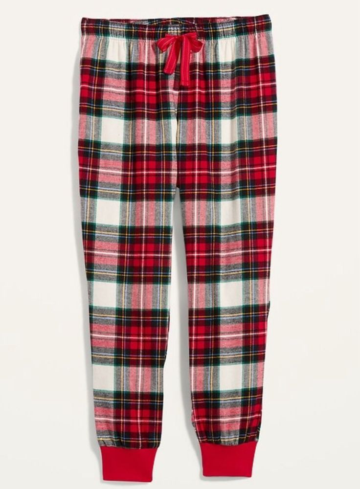 Plaid Pajama Bottoms