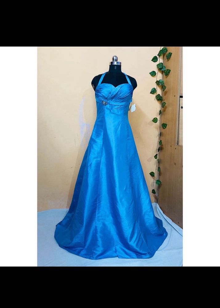 Beautiful Sky Blue Gown