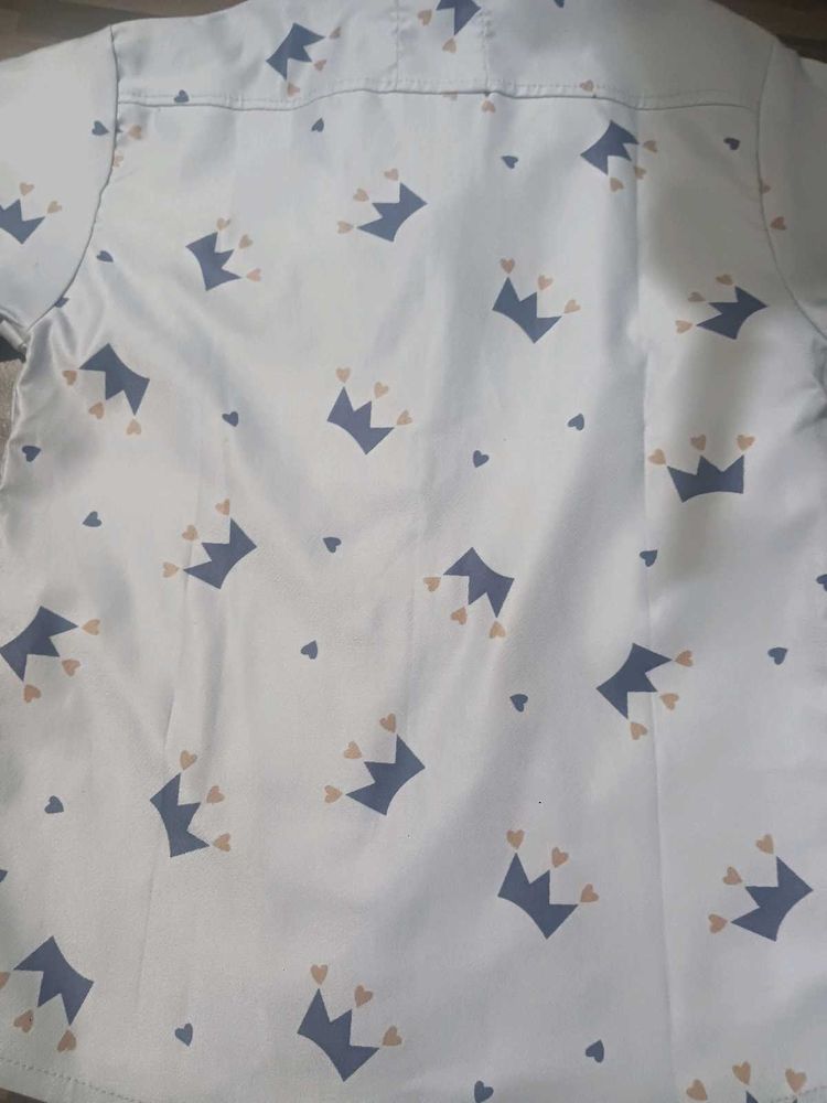 Combo Of Kids Wear Shirt And Tshirt