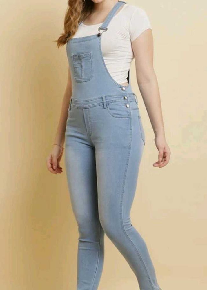 Light Blue Denim Dungaree