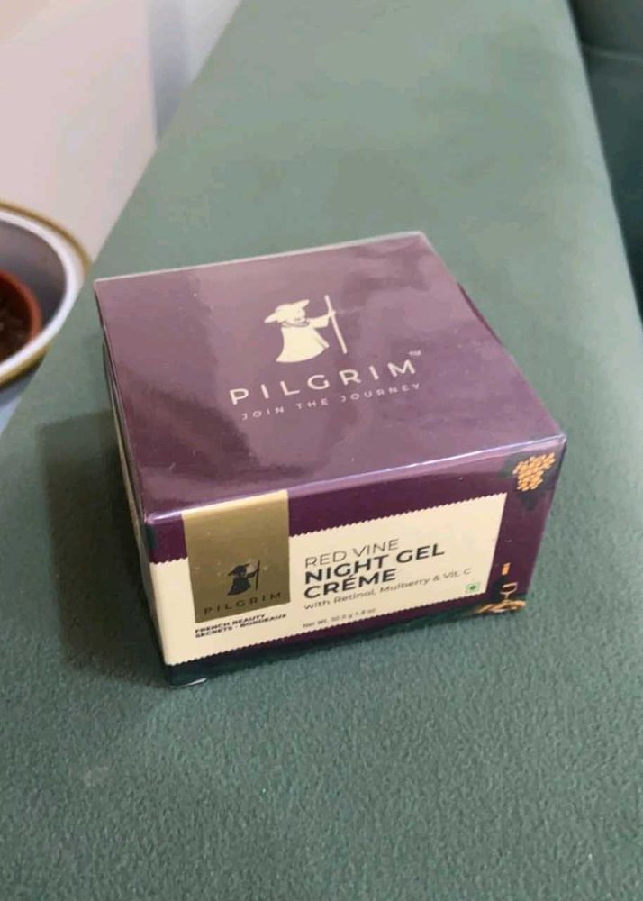 PILGRIM French Red Vine Anti Aging Night Cream for