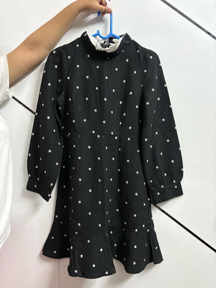Cute Polka Dot Mini Dress