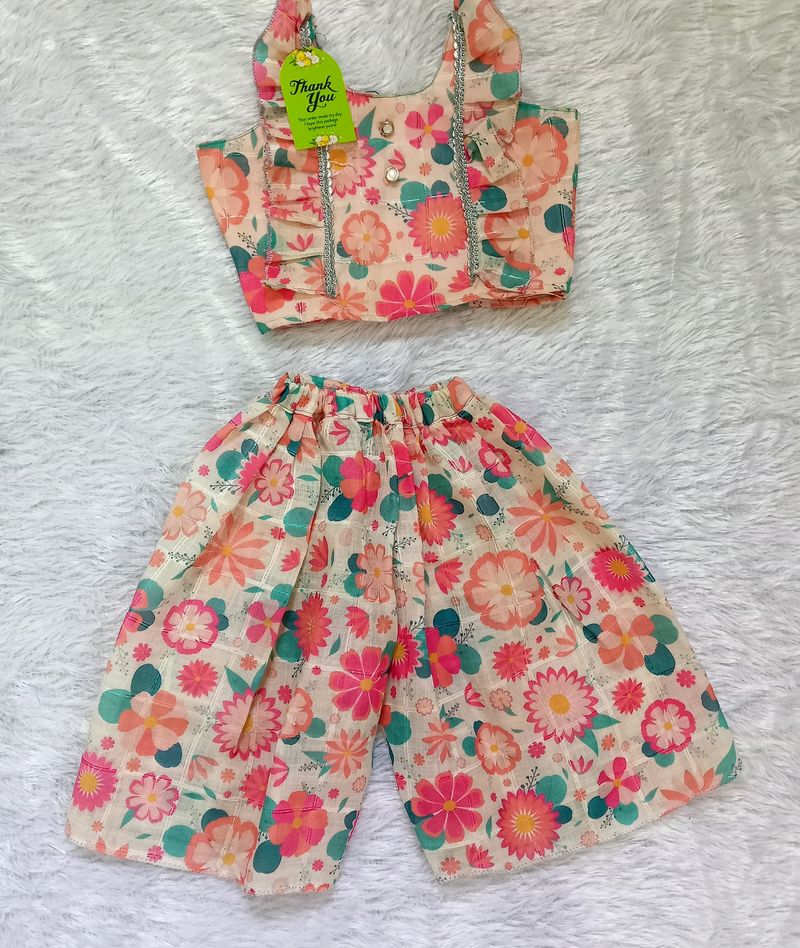 Baby Girls Plazzo Set