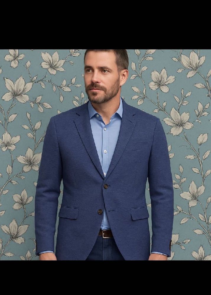 Fort Collins Casual Stretchable Blazer Blue