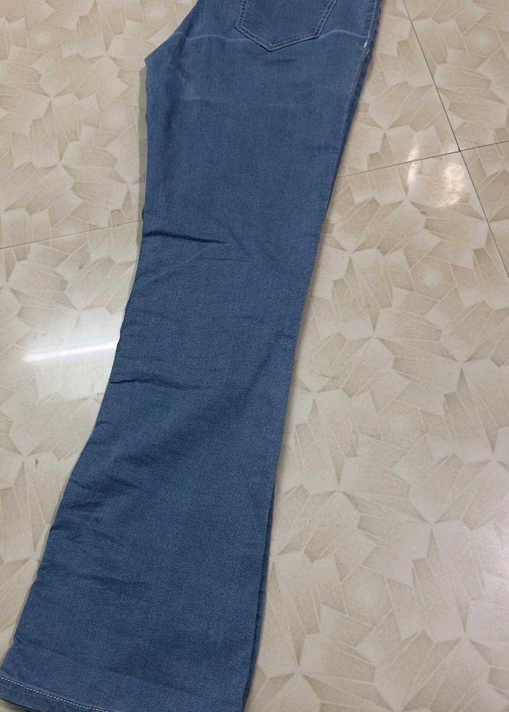 Light Wash Flare Jeans