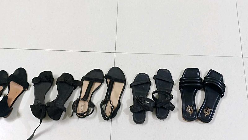 5 ITEMS AT ONLY 355(2 HEELS) (3 FLATS)