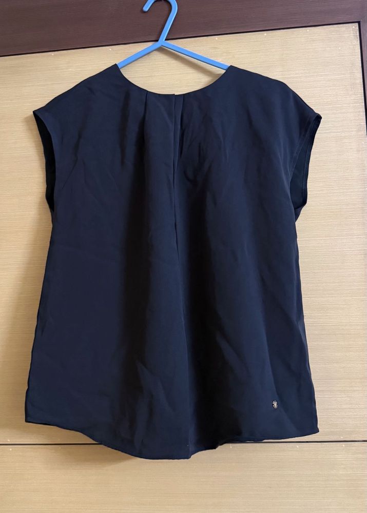 Van Heusen Charcoal Blouse Office
