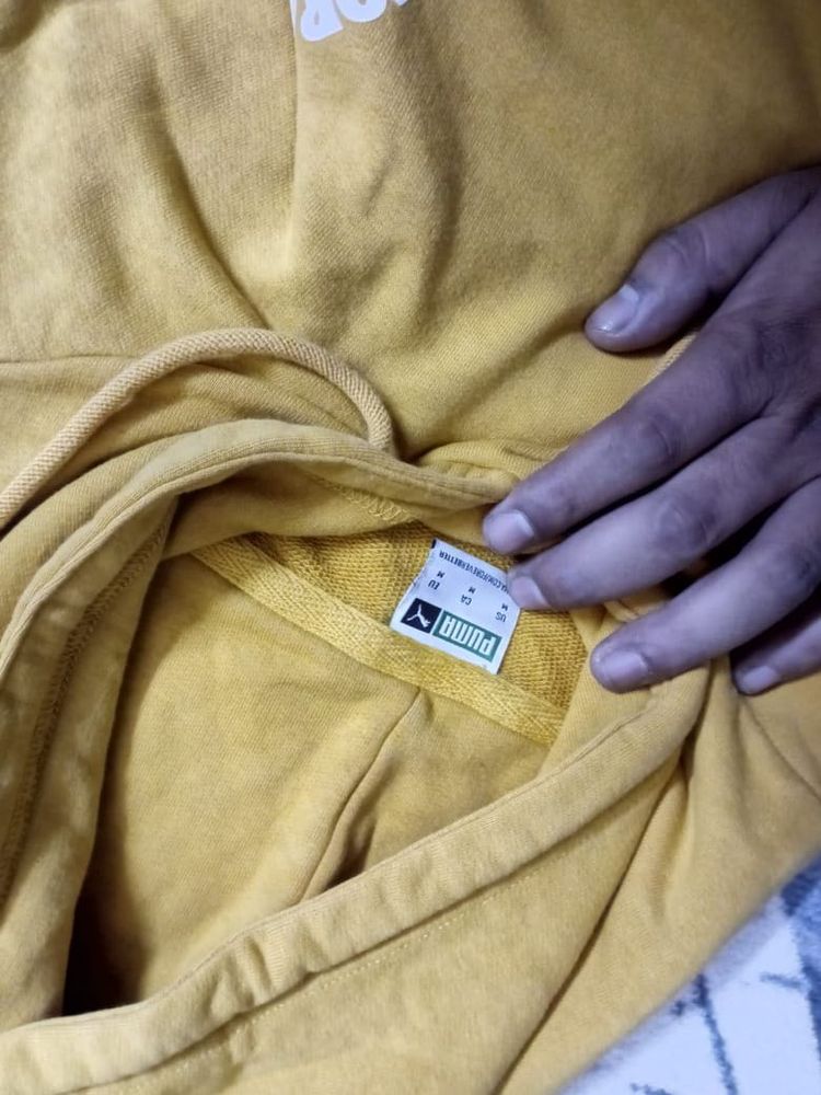 Puma Yellow Hoodie