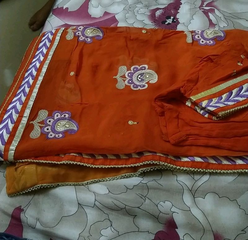 Beautiful Embroidered Saree
