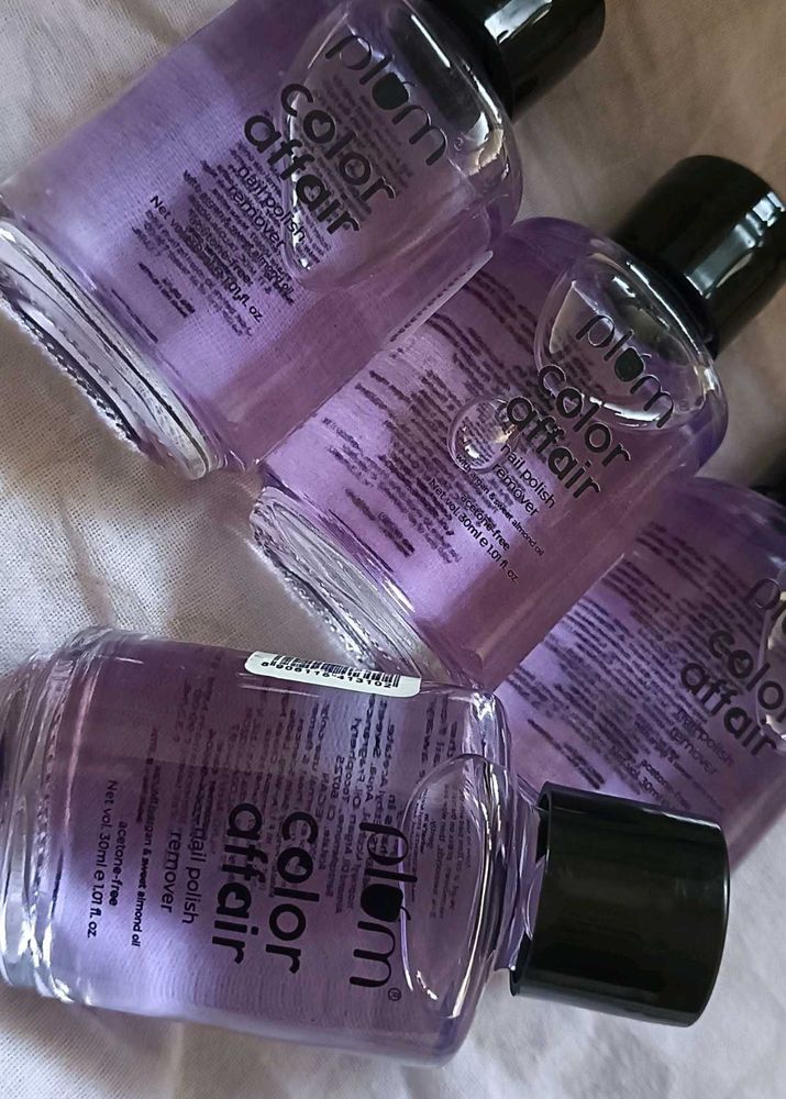 Plum Nail Polish Remover
