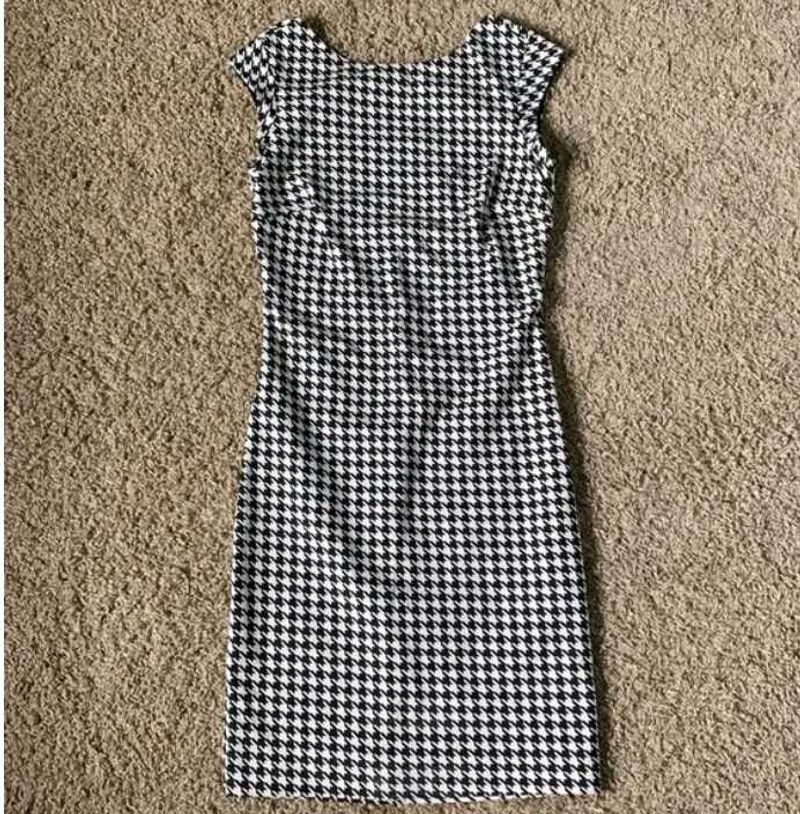 ZARA Chic Houndstooth Dress