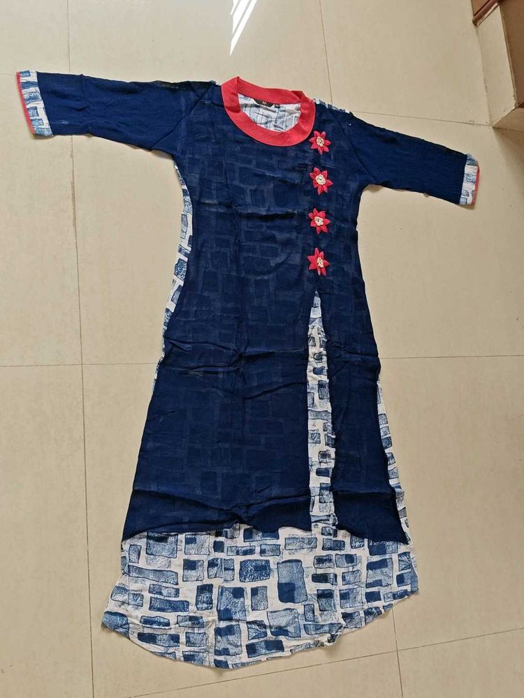 Elegant Blue Kurta For Women
